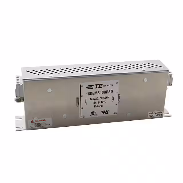 16KEMS10BBSD TE Connectivity Corcom Filters  Moduli di filtro di linea di alimentazione